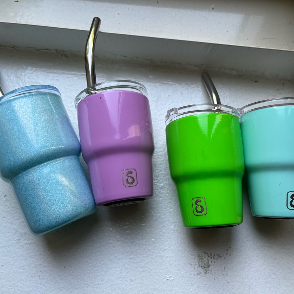 Stanly style shot glasses. 4 pc. New no tags